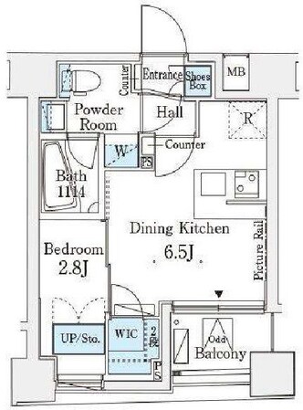 レジデンス文京春日の物件間取画像